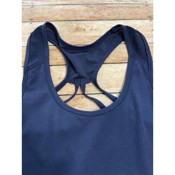 Kyodan Navy Athletic Workout Top Size Small - Picture 2 of 8